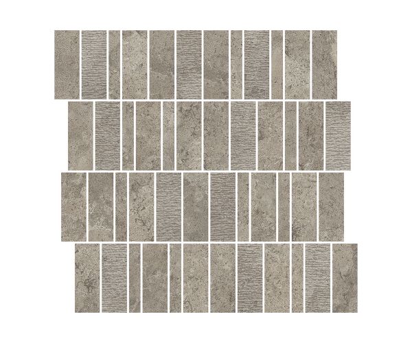 12X12 Pedra Azul Natural Mosaic Mix