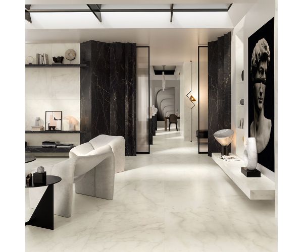 1.25X1.25 Marvel Shine Calacatta Delicato Mosaico Matt