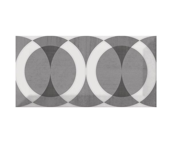 3''x6'' Metro Patchwork B&W (16 Motifs Aléatoires Mix)