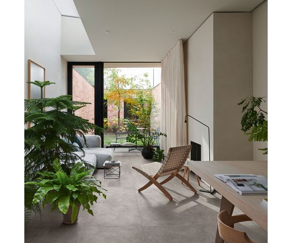 12X24 Plaza Grey Nat. Rt (Antibacterial)