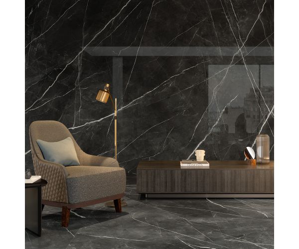 24X48 Marvel Gala Calacatta Black Lev. Rt