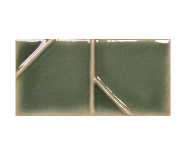 2.5X5 Yoko Origami Moss Glossy Std