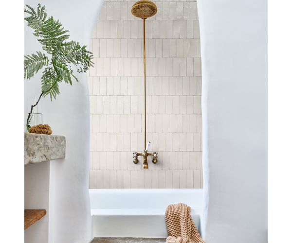 6X6 Rice Bianco Lux