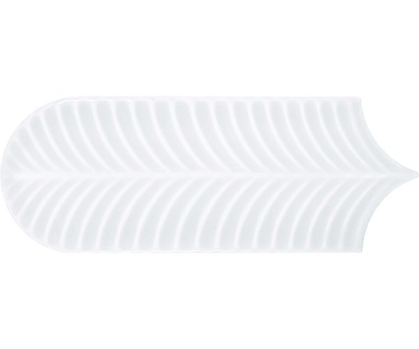 3X8.5 Alma Scale White Glossy
