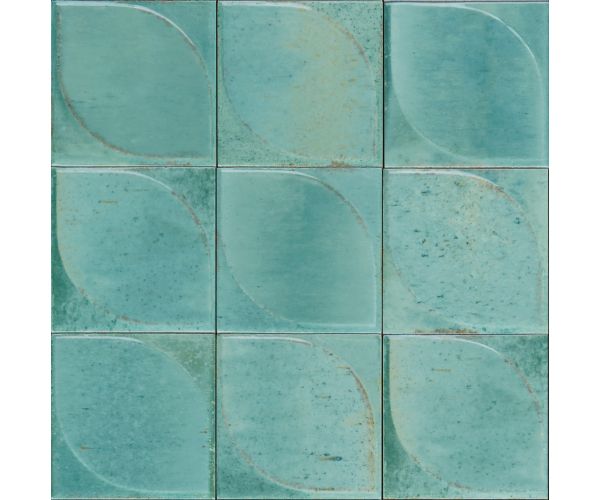 4X4 Lume Turquoise 3D Dew