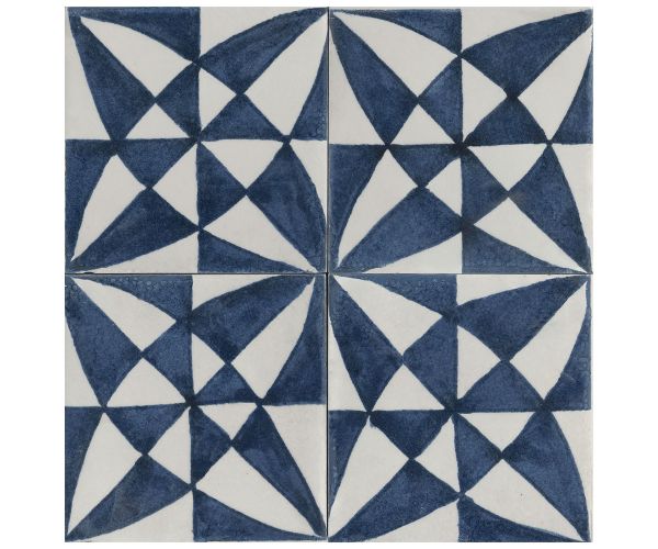6X6 Memoria Blu Tappeto 5 Lux Manl