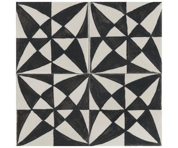 6X6 Memoria Nero Tappeto 5 Lux