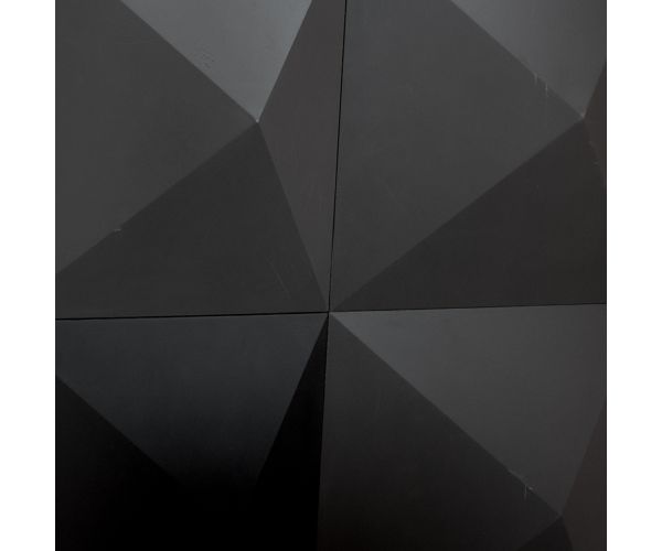 16''x16'' Fifth Avenue Prisma Antracite Fini Satin