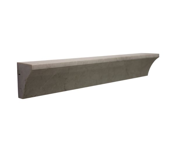 2''x12'' Collection Polar Grey Cornice Moulure Poli
