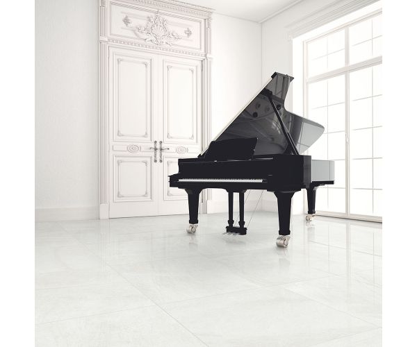 24''x24'' Taj Mahal White Matte Rt