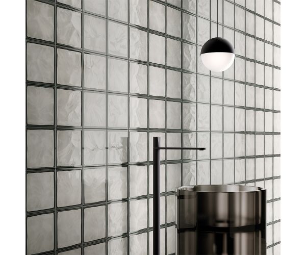 8X8 Glass White