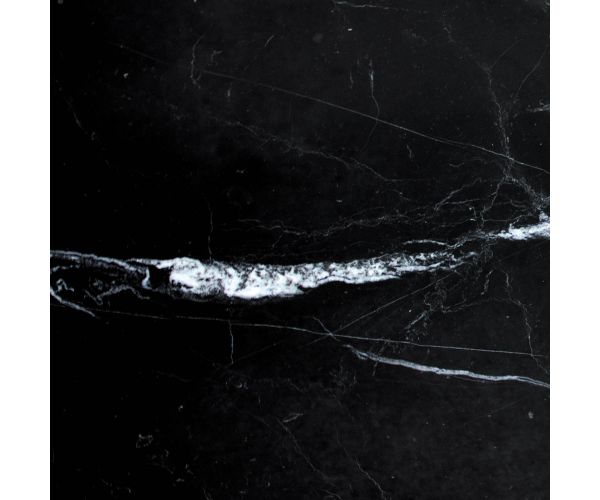 12''x12'' Nero Marquina Poli