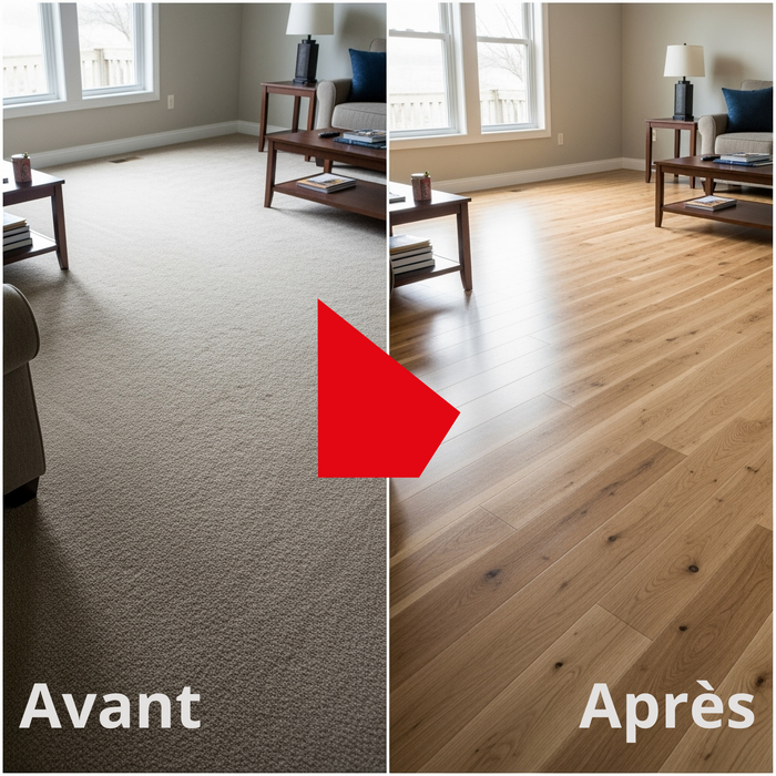 Rénover son plancher avant de vendre sa maison au Centre-du-Québec: bon investissement?
