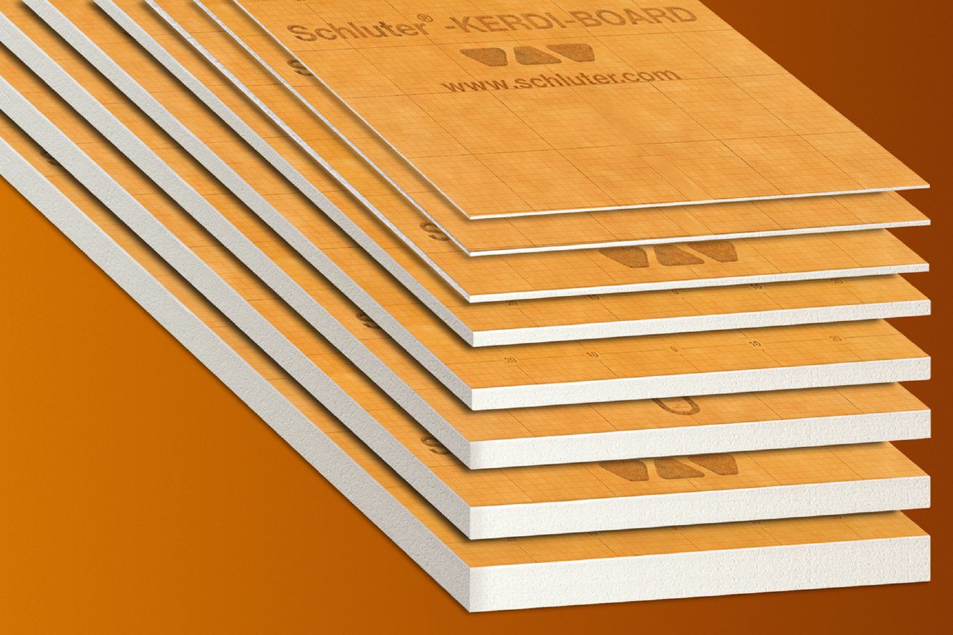 Schluter-Kerdi-Board panneau de construction multifonctionnel étanche