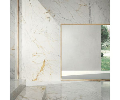 Grande Marble 6mm Golden White Sat (64X128po)