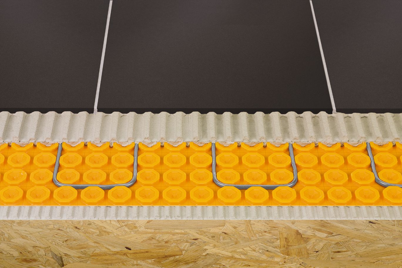 Schluter-Ditra-Heat membrane de désolidarisation pour plancher chauffant (8.4 pi²)