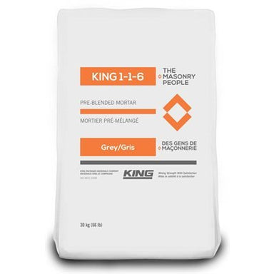 Mortier King 1 - 1 - 6 30 kg (66LBS) - Surfaces Expert