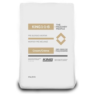 Mortier King 1 - 1 - 6 30 kg (66LBS) - Surfaces Expert