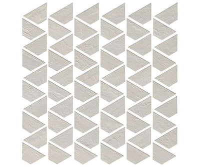 12.25''X12.5'' Raw Pearl Flag Mosaic