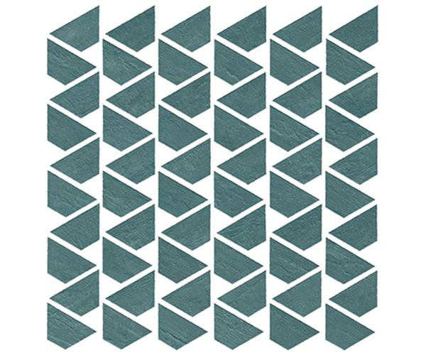 12.25''X12.5'' Raw Petroleum Flag Mosaic