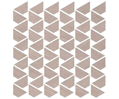 12.25''X12.5'' Raw Rose Flag Mosaic