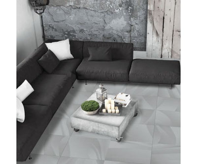 24''x24'' Ultima Volta London Grey Lap. Rt