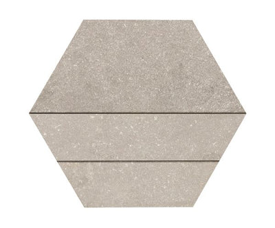 11.5X13.25 Lunar White Mosaico 3D