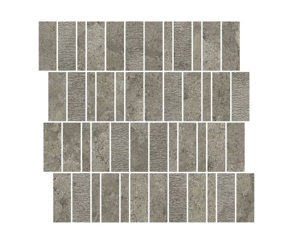 12X12 Pedra Azul Greige Mosaic Mix