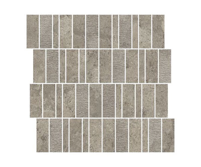 12X12 Pedra Azul Natural Mosaic Mix