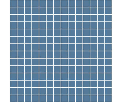 1''x1'' Porcelain Mosaic Azul Baia