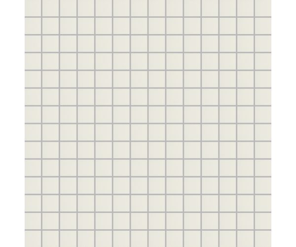 1''X1'' Porcelain Mosaic Branco (Porcelaine White)