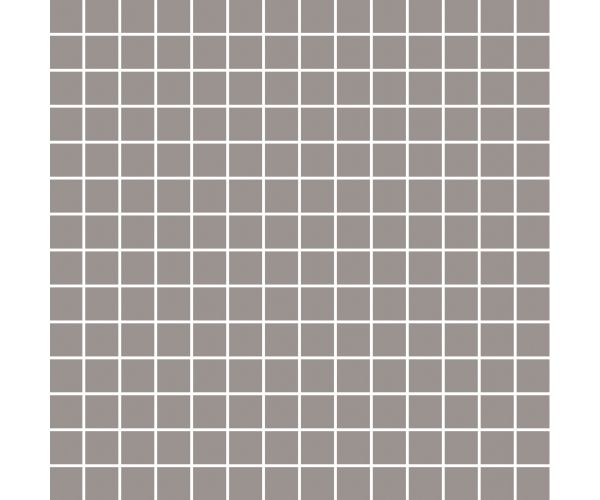 1''x1'' Porcelain Mosaic Cinza Astro