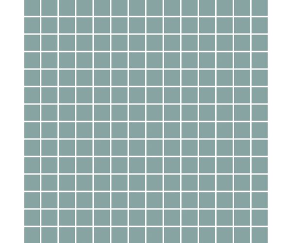 1''x1'' Porcelain Mosaic Verde Gema