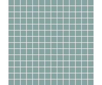 1''x1'' Porcelain Mosaic Verde Gema
