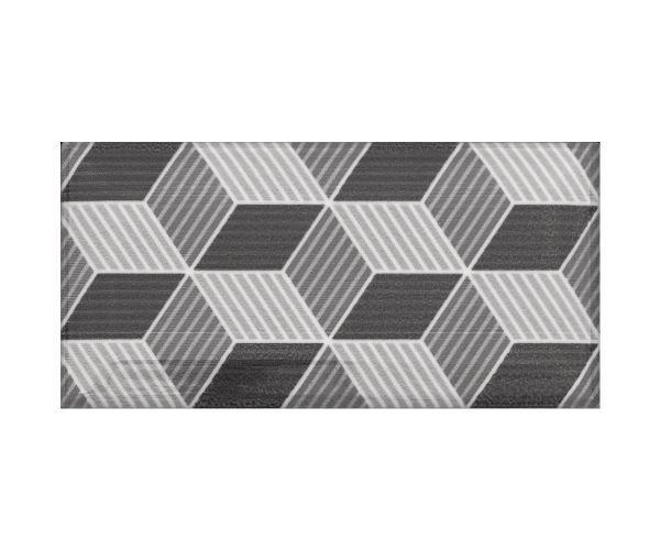 3''x6'' Metro Patchwork B&W (16 Motifs Aléatoires Mix)