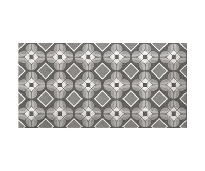 3''x6'' Metro Patchwork B&W (16 Motifs Aléatoires Mix)
