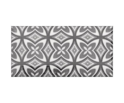 3''x6'' Metro Patchwork B&W (16 Motifs Aléatoires Mix)
