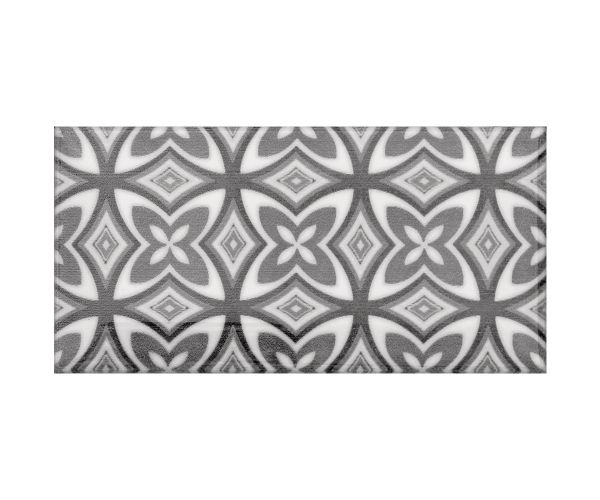3''x6'' Metro Patchwork B&W (16 Motifs Aléatoires Mix)