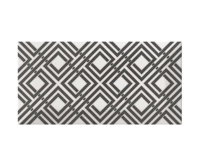 3''x6'' Metro Patchwork B&W (16 Motifs Aléatoires Mix)
