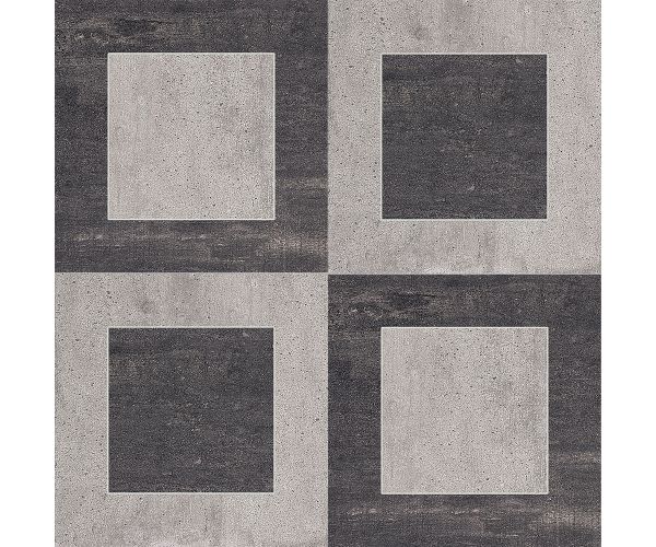 12''x12'' On Square Decor Cemento/Lavagna Nat. Rt (2Mcx)