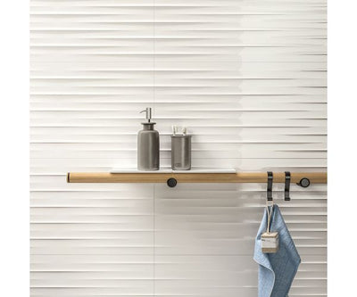12''x24'' Color Code Drape 3D Bianco Luc. Rt