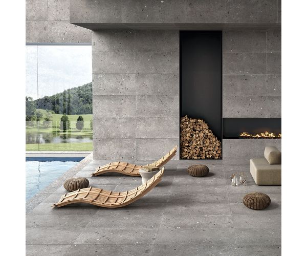 24X48 Ego Grigio Scuro Nat.