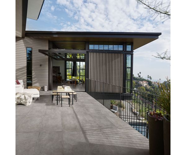 12X24 Plaza Grey Nat. Rt (Antibacterial)