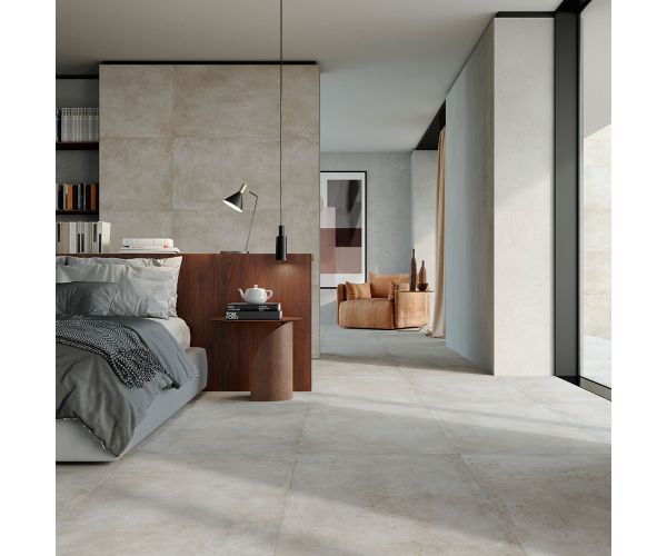12X24 Plaza White Nat. Rt (Antibacterial)