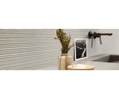 16X32 3D Wall Carve Chisel Pearl Matt