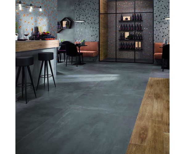 10''x11'' Boost Mosaico Hex Smoke Black