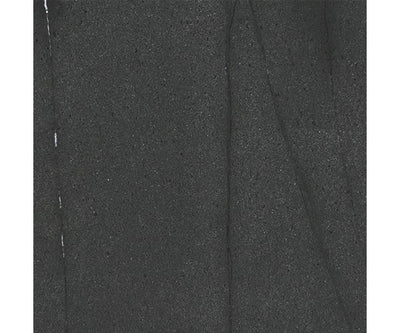 24''x24'' Pietra Di Basalto Nero Nat. Rt
