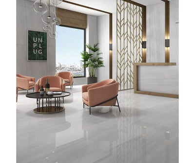 24''x24'' Macael Blanco Poli Rt
