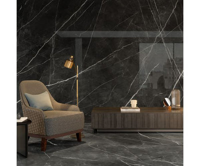 24X48 Marvel Gala Calacatta Black Lev. Rt