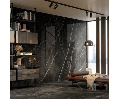 24X48 Marvel Gala Calacatta Black Lev. Rt